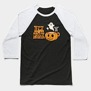 TRICK OR TREATS PUMPKIN COFFEE Baseball T-Shirt